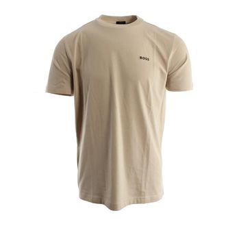 HUGO BOSS Hugo, T-Shirts, male, Beige, Size: XL 50506373 Tee