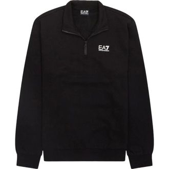 Emporio Armani Emporio Armani Ea7, Hoodies & sweatvesten, Heren, Zwart, L, EA7 Sweaters