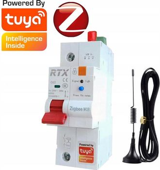 OEM Fusible Ajustable 2-63a Zigbee Tuya Medici&oacute;n De Energ&iacute;a