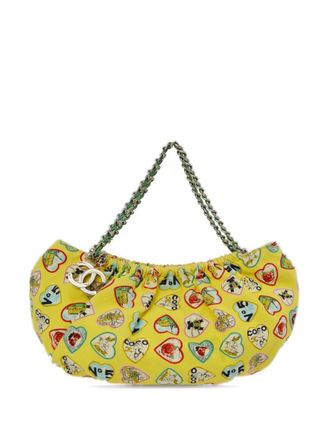 Chanel Borsa tote Valentine H2006eart - Giallo