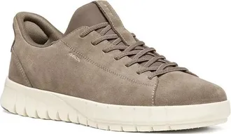 Geox U Flextride Plus - Heren - Sneakers - Beige - 41 EU - Leer - Schoenen