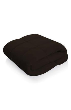 Luxury Home Super Soft Down Alternative Comforter in Chocolate at Nordstrom Rack, Size King/california King