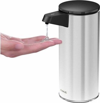OEM Dispensador Autom&aacute;tico De Jab&oacute;n De Acero Inoxidable, 280 Ml, Sin Contacto, Recargable Por Usb