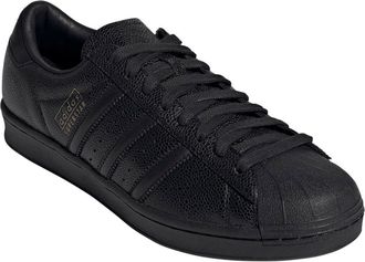 adidas Gender Inclusive Superstar Vintage Sneaker in Core Black/Core Black/Gold at Nordstrom, Size 12.5 Womens