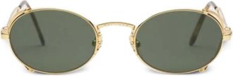 Jean Paul Gaultier Occhiali da sole ovali - Oro