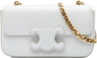 Celine Pre-owned Celine Calfskin Cuir Triomphe Chain Shoulder Bag Ladies 2RTO5I9TWMKVS5VU