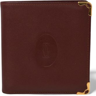 Cartier Must Bordeaux Wallet (Bi-Fold) (Pre-Owned)