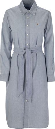 Polo Ralph Lauren Cotton Chemisier With Belt