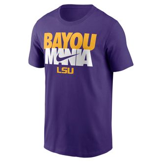 Nike LSU Campus Local Madness Nike Mens College T-Shirt in Purple | N19951LLSN-U4C