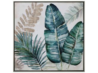 Schubiger M&ouml;bel Bild Bl&auml;tter in Gr&uuml;n