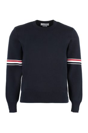 Thom Browne Cotton Crew-neck Sweater