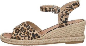 Tamaris Touwzool Sandalen - Dames - Sleehakken - Veelkleurig - 40 EU - Schoenen