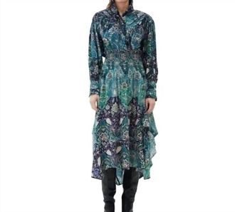 Maria Cher Lugo Amapola Skirt In Blue