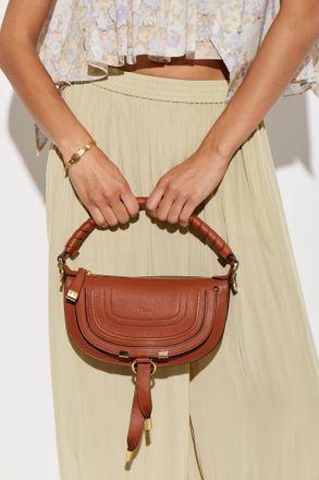 Chlo&eacute; Marcie Mini Bag, Womens, Brown