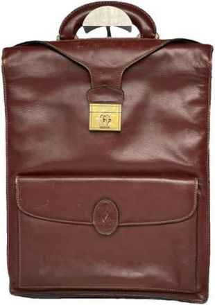 Cartier Pre-owned Handbags, female, Red, Size: ONE SIZE Pre-owned Vintage Leather Handbag