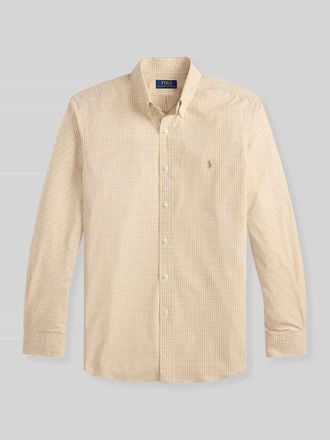 Polo Ralph Lauren Regular Fit Freizeithemd aus reiner Baumwolle in Beige, Gr&ouml;&szlig;e XXL