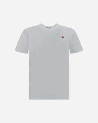 Comme Des Gar&ccedil;ons Cotton T-shirt with logo Male XXL