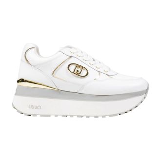Liu Jo Sneakers, female, White, 6 UK, Maxi Wonder Plus Trainers