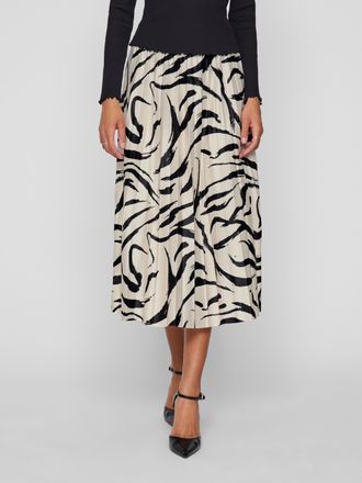 Vila Plisseerock »VINITBAN PRINT SKIRT - NOOS«