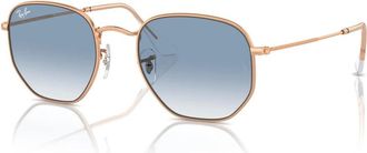 Ray-Ban Hexagonal Rb 3548 Zonnebril - unisex - Zonnebrillen - Geel - 54 MM - Accessoires