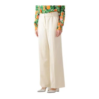 Fab By Fabienne Chapot Fabienne Chapot, Dames, Broeken, Beige, Maat: XS Viscose