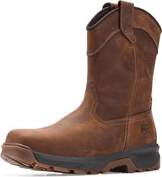 Timberland Titan EV Pull-On Composite Safety Toe Industrial Work Boots Mens Shoes Medium Brown Full Grain : 10.5 D - Medium