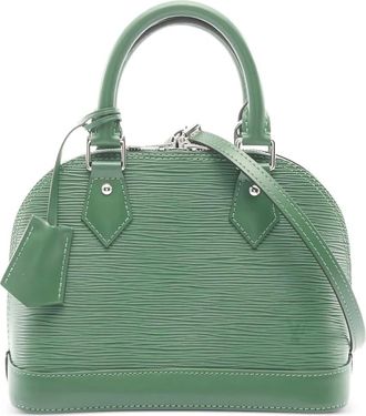 Louis Vuitton 2021s Alma BB Épi leather tote bag - Green