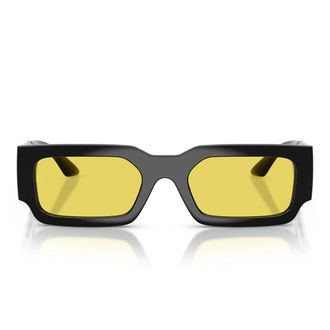 Versace Sunglasses Ve4506 U Gb1/85 Black/Yellow Men