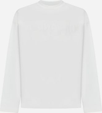Jil Sander Logo Cotton T-shirt