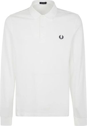 Fred Perry Hombre, Camisetas, Blanco, Talla: L