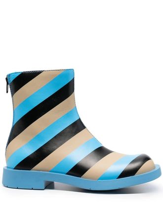 Camper Stivaletti a righe - Blu