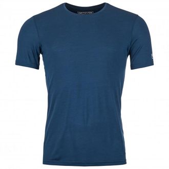 Ortovox 120 Cool Tec Clean T-Shirt Merinoshirt f&uuml;r Herren | blau