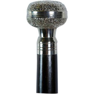 Biscottini International Biscottini - Bast&oacute;n Negro De Madera Y Esta&ntilde;o