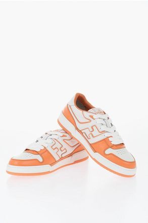 Fendi Leather Two-Tone Sneakers MATCH size 44,5