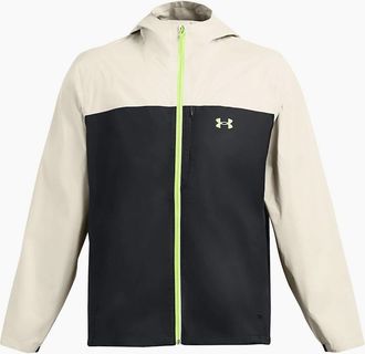 Under Armour Mens Cloudstrike Waterproof Jacket - White - Size: Regular/36