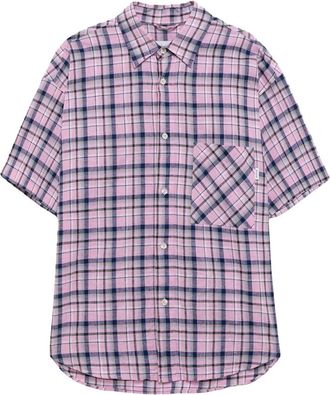 Amish Hombre, Camisas, Rosa, Talla: M