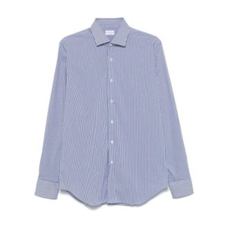 Xacus Katoenen Shirt - Heren - Casual Overhemden - Blauw - 5XL - Katoen - Overhemden