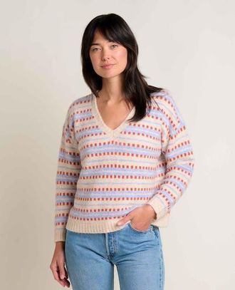 Toad & Co Toddy Pullover Sweater in Barley at Nordstrom, Size Small