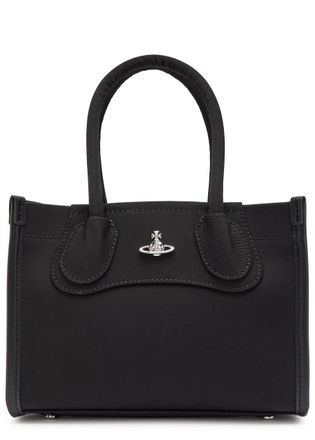 Vivienne Westwood Troy Small Twill Tote bag - Black - One Size