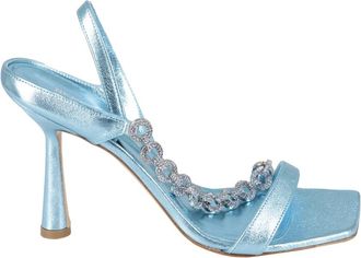 Aldo Castagna High Heel Sandalen - Dames - Sandalen met hakken - Blauw - 37 EU - Leer - Schoenen