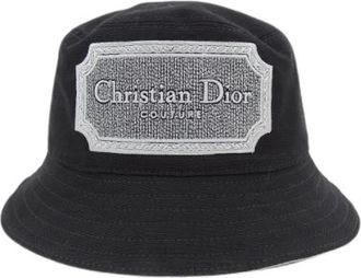 Dior Pre-owned Hat - Heren - Vintage Accessoires - Zwart - ONE Size - Vintage