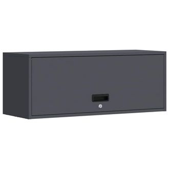 vidaXL Armario De Pared Para El Garaje Antracita 90 X 33 X 35 Cm Vidaxl