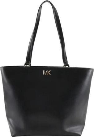 Michael Kors Tweedehands leren schoudertassen - Dames - Vintage Shopper - Zwart - ONE Size - Leer - Vintage