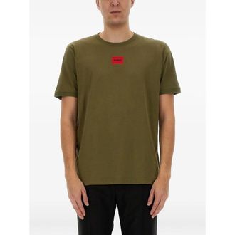 HUGO BOSS Logo-patch Crew-neck T-shirt