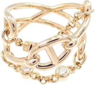 Herm&egrave;s Pink Gold (18K) Band Ring (Pre-Owned)