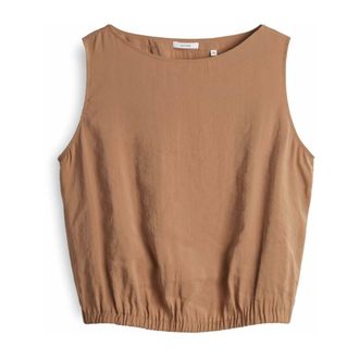 OPUS Falga Top - Dames - Tops - Bruin - Maat: 2XL