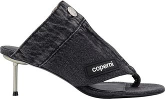Coperni Heeled Mules - Dames - Muiltjes - Grijs - 41 EU - Schoenen