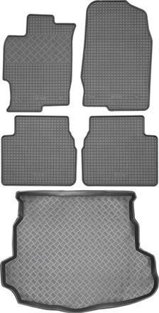OEM Juego De Alfombrillas De Goma Para Mazda 6 Ii Hatchback (2008-2012) + Alfombrilla Para El Maletero