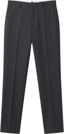 Saint Laurent Pantalone - Heren - Broeken - Grijs - Maat: M Zijde