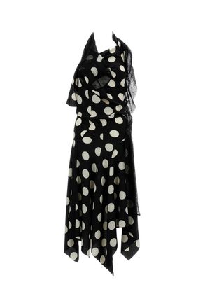 Junya Watanabe Polka Dot Midi Dress